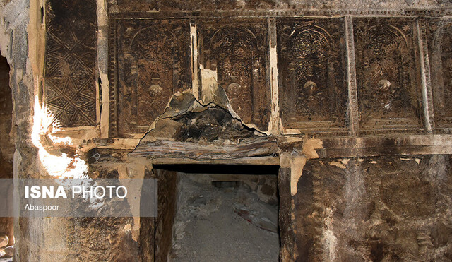 بنای "چهارصفههای دوسیران" در معرض ویرانی است