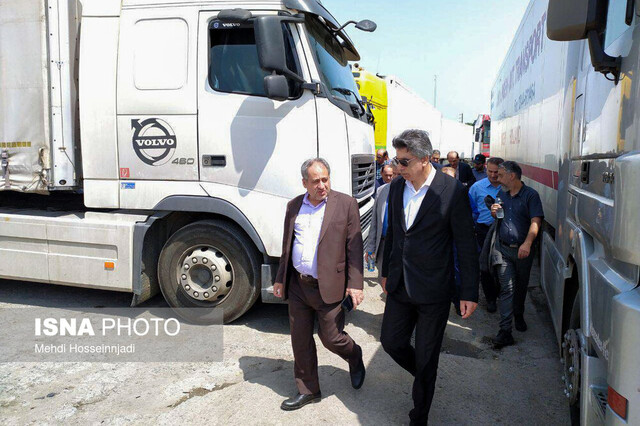 بازدید معاون و مدیران ستادی گمرک ایران از زیرساخت های اقتصادی مرزهای زمینی و ریلی آستارا