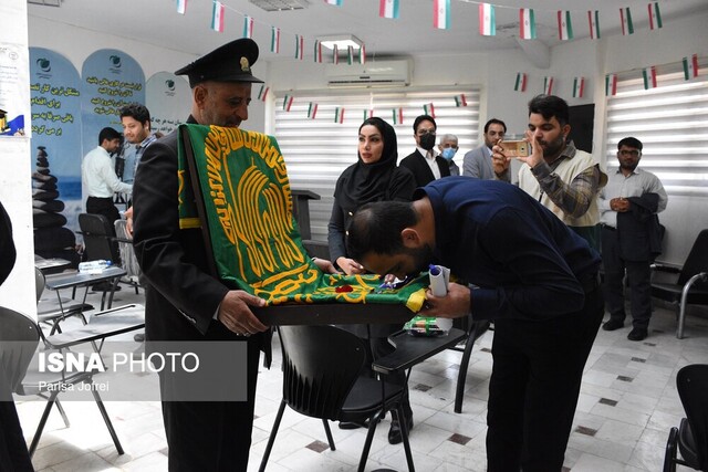 خبرگزاری ایسنا بوشهر میزبان خدام رضوی شد