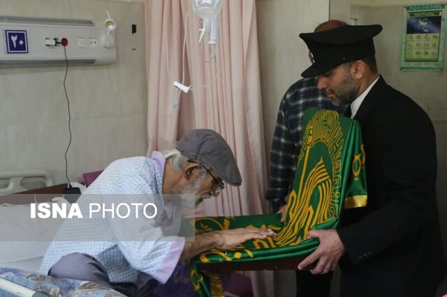 شمیم عطر حرم رضوی در بیمارستانهای بوشهر