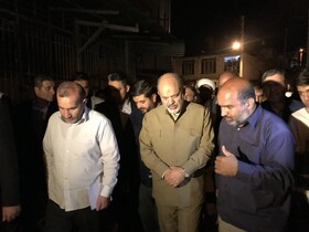 بازدید وزیر کشور از محله محروم "آقاجان" کرمانشاه