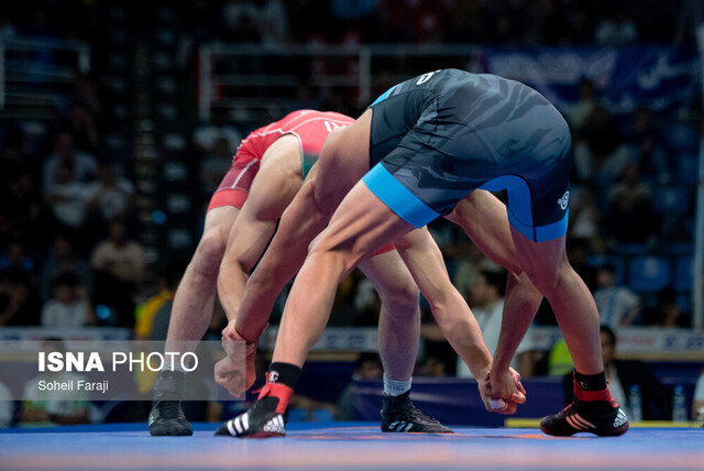 عکس تزئینی است مدال طلای عظیمی در کشتی آزاد جام یاشار دوغو/ محمدآقایی به برنز رسید