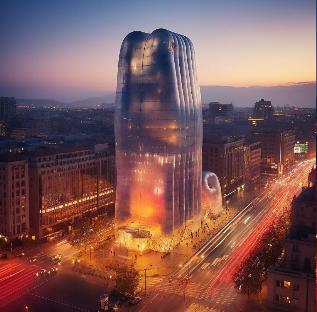 معرفی آسمان خراشهای بادی به دنیا!