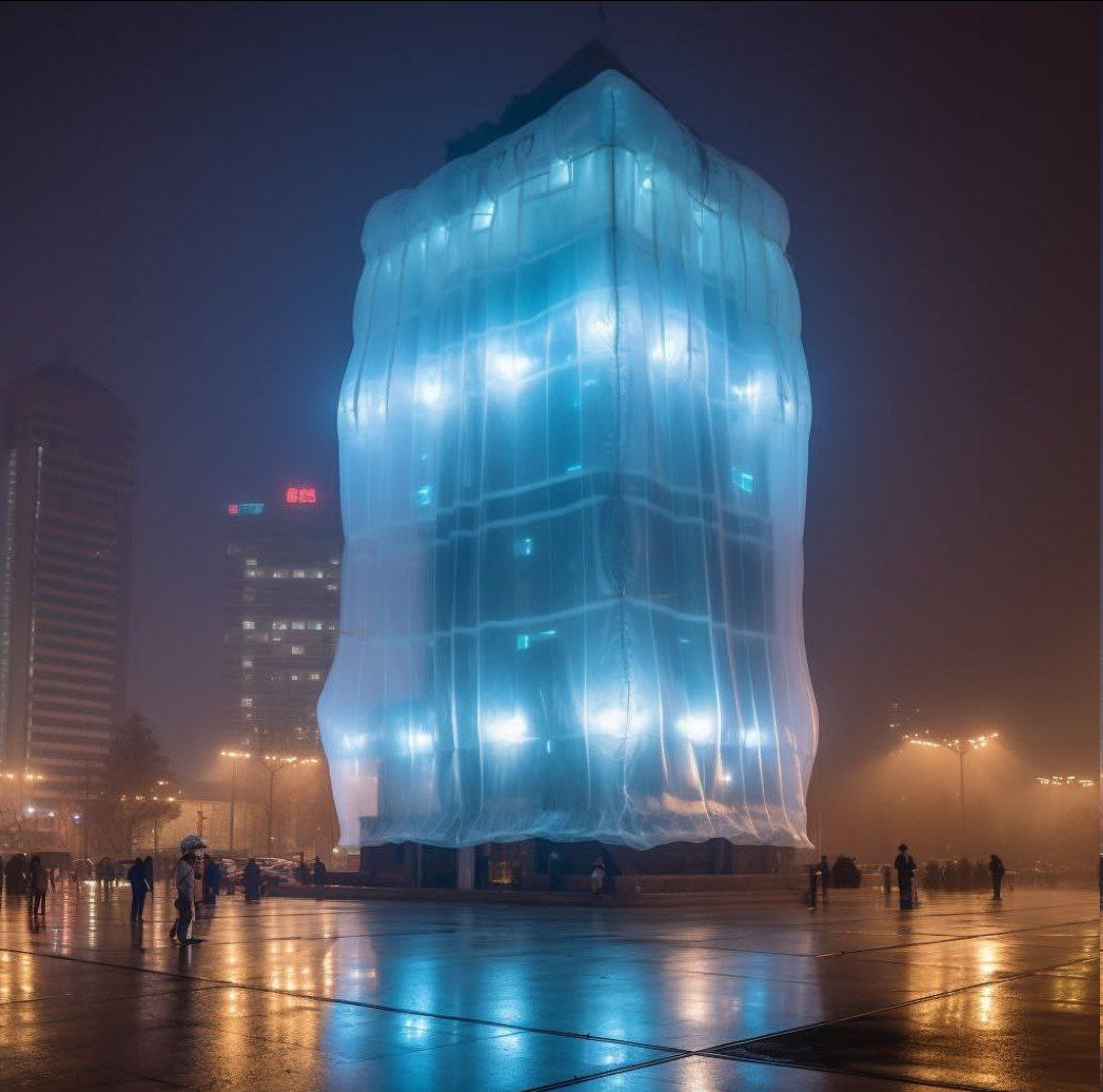 معرفی آسمان خراشهای بادی به دنیا!