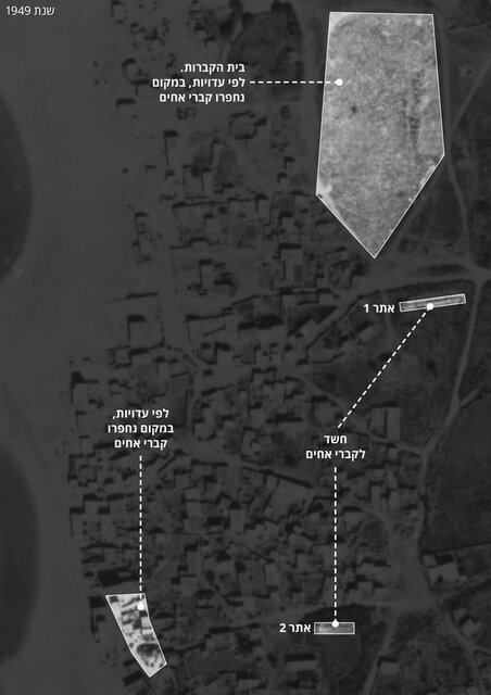 اكتشاف أربع مقابر جماعية وتفاصيل جديدة عن المجزرة الإسرائيلية عام 1948 في قرية الطنطورة.