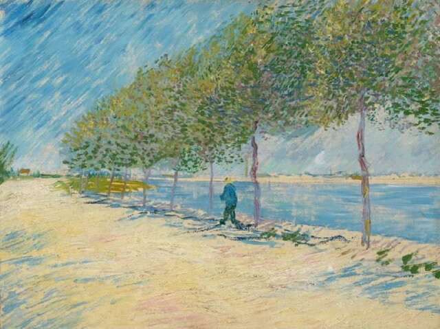 «در کنار سن» اثر «ونگوگ» تنها عکس باقیمانده از «ونگوگ» در بزرگسالی