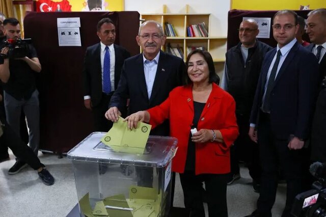 اردوغان و قلیچداراوغلو رای خودشان را به صندوق انداختند