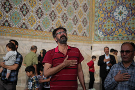 زائران حضرت رضا(ع)