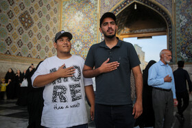 زائران حضرت رضا(ع)