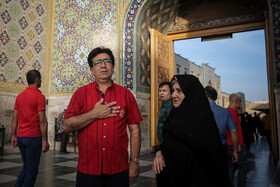 زائران حضرت رضا(ع)