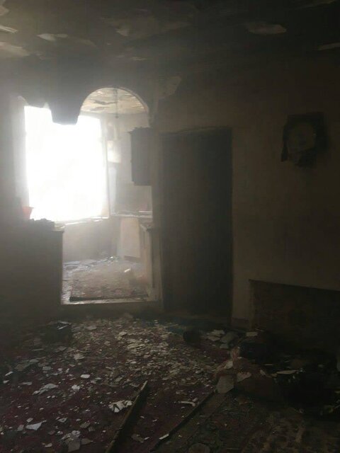 آتشسوزی یک مغازه، خانهای را در جنوب تهران به آتش کشید