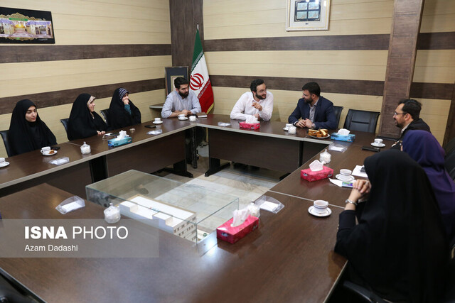 دیدار و گفت‌وگوی مدیرکل فرهنگ و ارشاد قزوین با خبرنگاران ایسنا