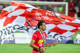 جشن قهرمانی پرسپولیس در جام حذفی فوتبال ایران