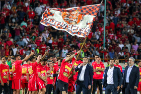 جشن قهرمانی پرسپولیس در جام حذفی فوتبال ایران