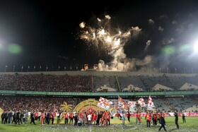 جشن قهرمانی پرسپولیس در جام حذفی فوتبال ایران