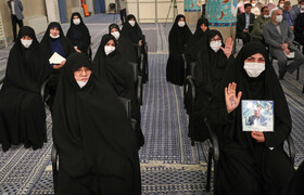 دیدار دست‌اندرکاران کنگره شهیدان سبزوار و نیشابوربا مقام معظم رهبر ی