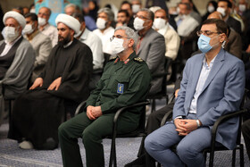 دیدار دست‌اندرکاران کنگره شهیدان سبزوار و نیشابوربا مقام معظم رهبر ی