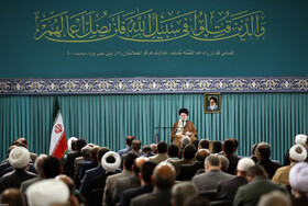 دیدار دست‌اندرکاران کنگره شهیدان سبزوار و نیشابوربا مقام معظم رهبر ی