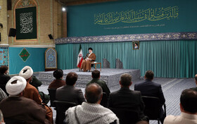 دیدار دست‌اندرکاران کنگره شهیدان سبزوار و نیشابوربا مقام معظم رهبر ی