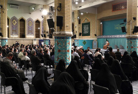 دیدار دست‌اندرکاران کنگره شهیدان سبزوار و نیشابوربا مقام معظم رهبر ی