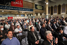 دیدار دست‌اندرکاران کنگره شهیدان سبزوار و نیشابوربا مقام معظم رهبر ی