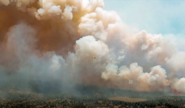 اعزام کمک از چندین کشور برای مهار آتش در کانادا/ ۵۰ ساختمان خاکستر شده است