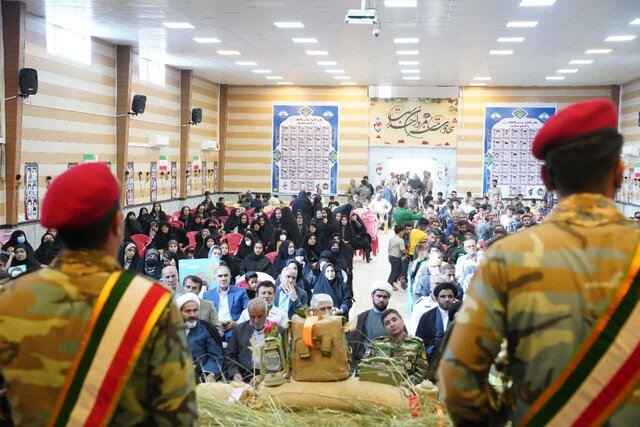 یادواره ۶۴ شهید ارتش شهرستانهای کهگیلویه، باشت، چرام و لنده برگزار شد