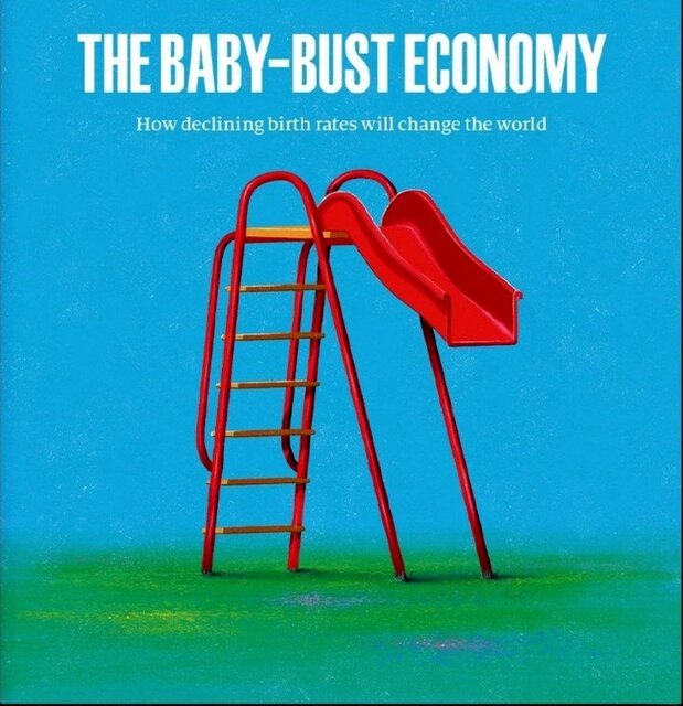 صدای تق‌تق عصا جایگزین صدای پاهای کوچک/ هشدار اکونومیست درباره پیری جهان