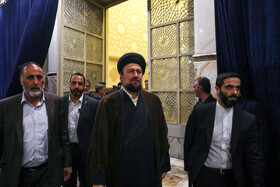 سید حسن خمینی در مراسم شب سی و چهارمین سالگرد ارتحال امام راحل