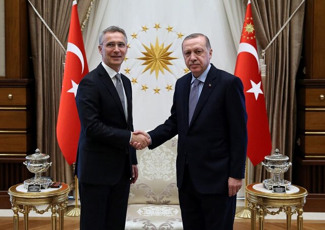 اردوغان و استولتنبرگ، دبیرکل ناتو پیامدهای پیروزی اردوغان بر روابط ترکیه با ناتو و سوریه