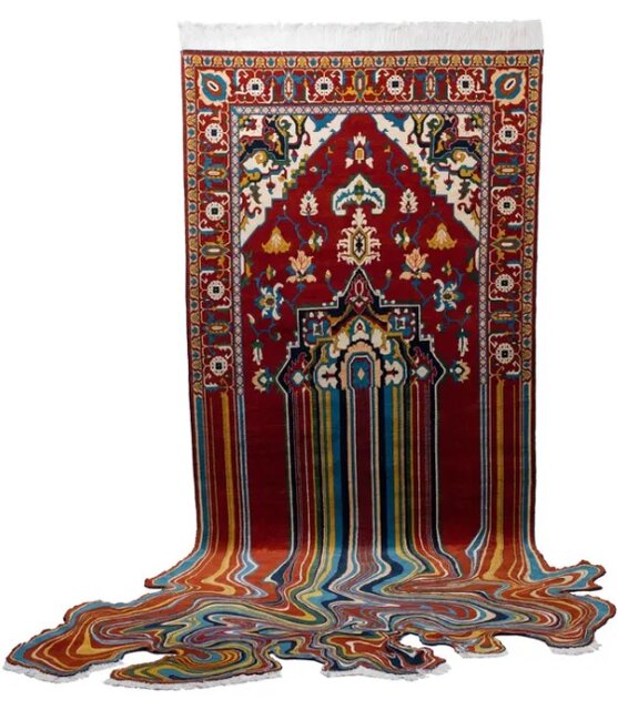 این فرش ها دهها هزار دلار فروش میرود! + تصاویر