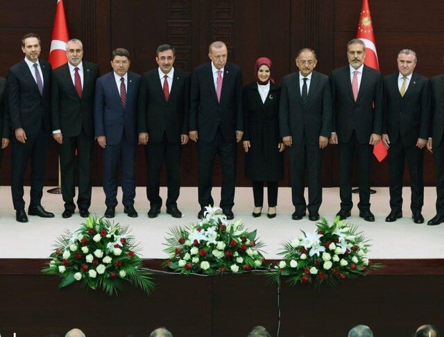 کابینه جدید رجب طیب اردوغان تبریک توییتری امیر عبداللهیان به هاکان فیدان