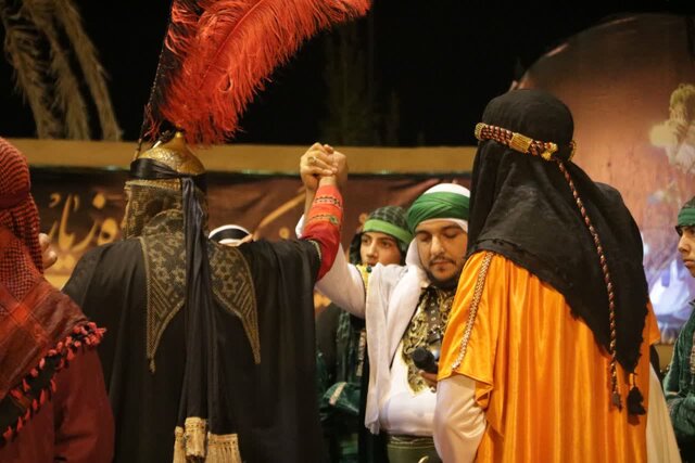 سوگواره ملی تعزیه دهزیار میزبان تعزیهخوانان زادگاه امام خمینی (ره)