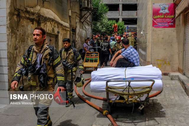 عکس تزئینی است آتشسوزی مرگبار و عمدی خانهای در بازارچه شاپور به دلیل کینهتوزی