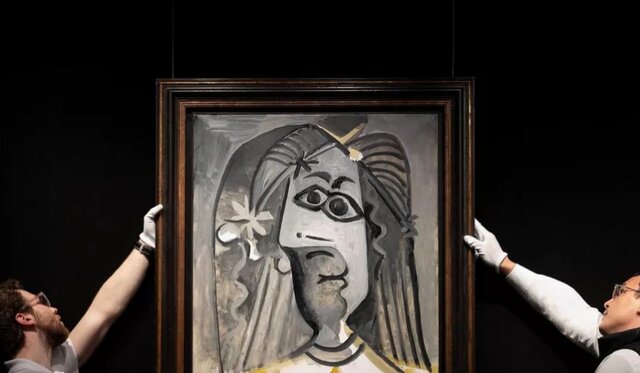 بخشی از پرتره اثر «پابلو پیکاسو» فروش فراتر از انتظار نقاشی «پیکاسو»