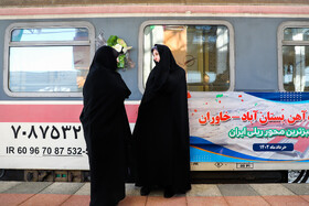 افتتاح راه‌آهن بستان‌آباد ـ خاوران در آذربایجان شرقی با حضور رئیس‌ جمهور