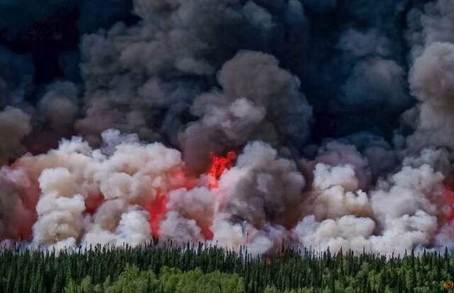 دودِ آتشسوزیهای جنگلیِ کانادا به نروژ هم رسید