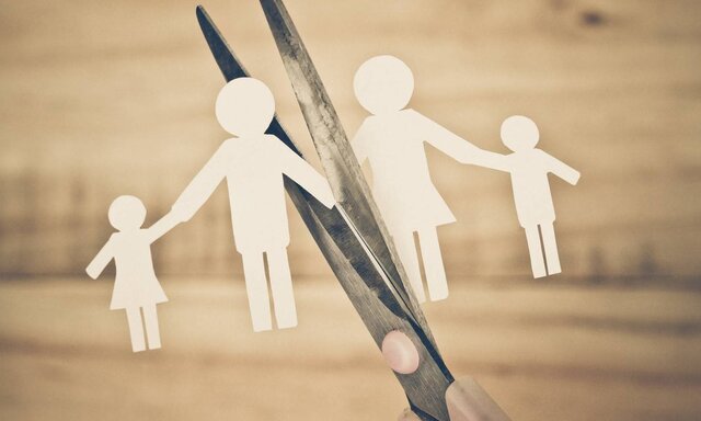 تقسیم پرآسیب بچه‌های طلاق بین والدین