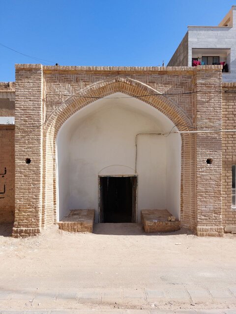 مرمت هشتی کوچه کلانتر و خانه تاریخی حفاری شده حاشیه بازار تاریخی