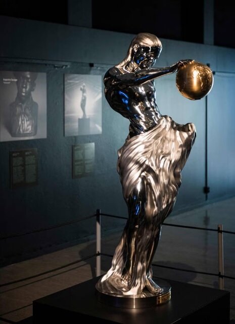 نمایش مجسمهای که هوش مصنوعی ساخت