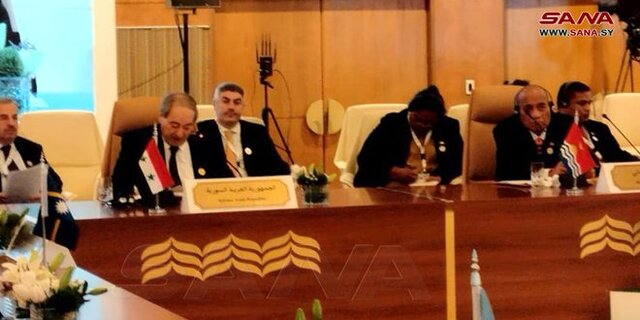 بازدید مقداد از مقر سفارت سوریه در ریاض/ حمایت دمشق از تلاشها برای پایان دادن به استعمار