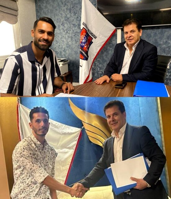 ۲ بازیکن آلومینیوم در نساجی