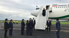 رئیسی وارد نیکاراگوئه شد