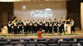 برپایی جشن دانش آموختگی ۲۴۴ دانشجوی دانشگاه علوم پزشکی استان سمنان