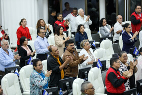 سخنرانی رئیس جمهور در مجلس ملی نیکاراگوئه