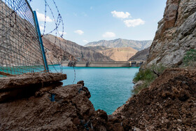 بازدید خبرنگاران از نقاط سیل‌زده جاده چالوس