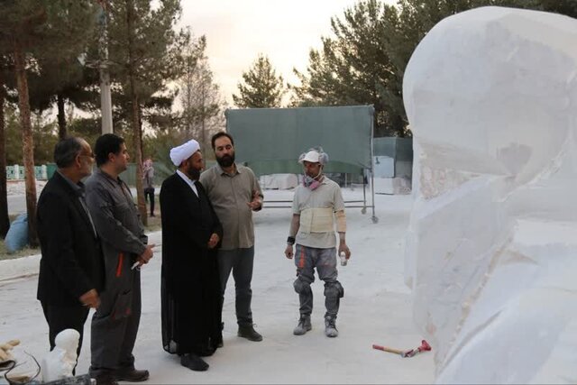 رویداد مجسمه‌سازی، استعداد نهفته هنرمندان رفسنجانی را بروز می‌دهد