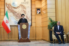 مراسم استقبال از رئیس جمهوری در بازگشت از آمریکای لاتین