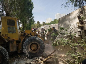 ساخت و سازهای ناایمن «رود دره» تخریب شد
