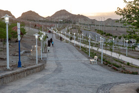 بوستان خضر نبی(ع) بخشی از پروژه 1000 هکتاری